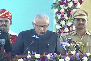 JUSTICE ABDUL NAZEER OATH AS AP GOVERNOR