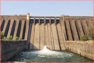 Release of water from Koyna Dam