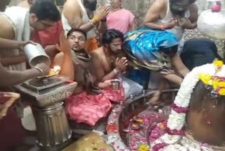 actor anoop singh reach baba mahakal temple