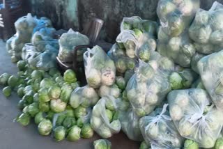 जमुई में सब्जी के साथ छिपाकर शराब की खेप जब्त