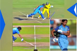 harmanpreet kaur run out