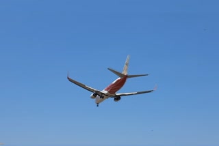 Air India flight landing