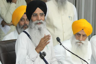 President of Shiromani Gurdwara Prabandhak Committee Harjinder Dhami held a press conference in Chandigarh.