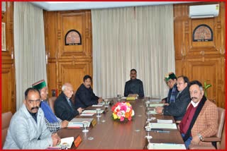 Himachal Cabinet meeting