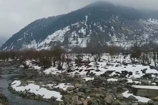 کشمیر میں خشک موسم کے بیچ برف و باراں کی پیش گوئی