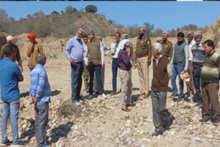 The crushers on the Himachal border are doing illegal mining in Punjab.