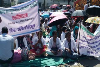 Jharkhand CHO Protest