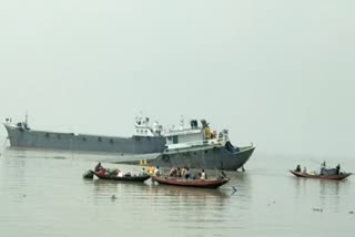 Ship Capsized in Kulpi