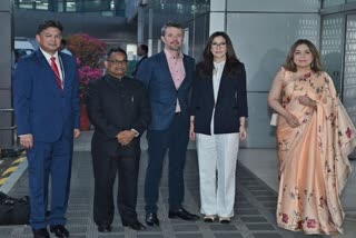 Denmark's Prince  Arrives In India