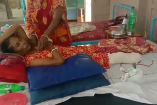 Successful Surgery in Santipur Hospital ETV BHARAT