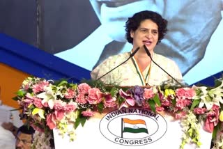 Priyanka Gandhi at congress party plenary  Priyanka Gandhi  congress party plenary  party plenary  plenary  85th congress party plenary  bjp  congress  opposition parties  ബിജെപി  കോൺഗ്രസ്  പ്രിയങ്ക ഗാന്ധി  പാർട്ടി പ്ലീനറിയിൽ പ്രിയങ്ക ഗാന്ധി  പാർട്ടി പ്ലീനറി  പ്രിയങ്ക ഗാന്ധി കോൺഗ്രസ് പാർട്ടി പ്ലീനറി  കോൺഗ്രസ് നേതാവ് പ്രിയങ്ക ഗാന്ധി  പ്രതിപക്ഷ പാർട്ടികളെക്കുറിച്ച് പ്രിയങ്ക ഗാന്ധി