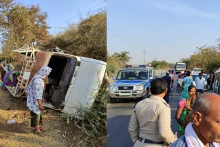 Road accident in Raipur