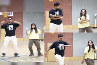 Shreyas iyer dance with his sister