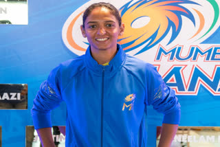 Harmanpreet Kaur Joined MI ETV BHARAT