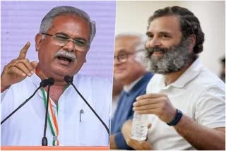 Bhupesh Baghel demands to fight 2024 General Election under Rahul Gandhi leadership