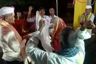 An old couple got married in maharastra
