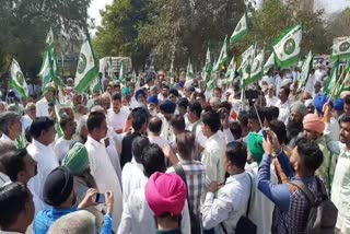 farmer protest in Sirsa