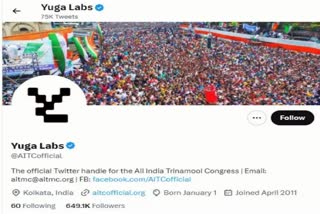 Trinamool Congress Twitter account hacked