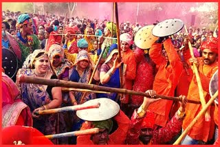 mathura barsana lathmar holi