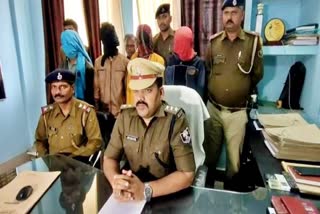 मुजफ्फरपुर पुलिस ने चार अपराधियों को किया गिरफ्तार
