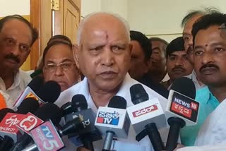 Former CM BS Yeddyurappa