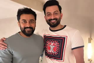 Prithviraj Sukumaran to turn director for Suriya  Prithviraj Sukumaran to turn director  Suriya s upcoming project  Prithviraj Sukumaran  Suriya  സൂര്യ നായകനാകുന്ന ബയോപ്പിക്കിന് പൃഥ്വിരാജ്  സൂര്യയും പൃഥ്വിരാജും  സൂര്യ  പൃഥ്വിരാജ്‌  ബയോപ്പിക്കിന് പൃഥ്വിരാജ് സംവിധായകനാകുന്നു  ഒരു ബയോപിക്കിനായി പൃഥ്വിരാജും സൂര്യയും  പൃഥ്വിരാജും സൂര്യയും ഒന്നിക്കുന്നു