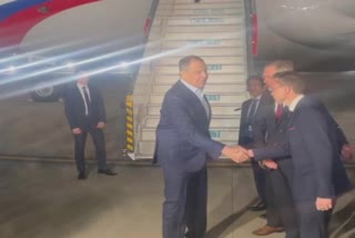 Russian Foreign Minister Arrives In India