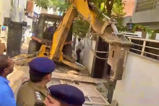 Umesh Pal murder case: House of Atiq Ahmed's close aide demolished in Prayagraj