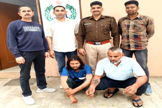 kidnapping accused arrested in Faridabad Crime Branch Sector 17 Faridabad Crime News