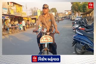 Cycle Yatra: ભટકેલા યુવાનો સુધી ગાંધીજીના વિચારો પહોંચાડવા યુવકે શરૂ કરી સાઈકલ યાત્રા, વલસાડમાં યોજ્યો સેમિનાર