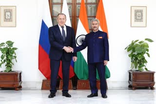 Foreign Minister S Jaishankar and Russian Foreign Minister Sergei Lavrov