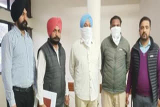 The sub-inspector taking for bribe, vigilance Arrested in Phagwara