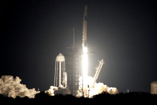 SpaceX launches US, Russia, UAE astronauts to space station