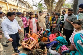 egetable vendors protest in Balod