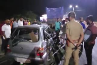 Devotee Car Accident In Satara