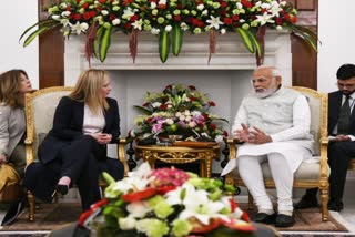 Italian PM PM Modi exchange views on taking bilateral ties forward