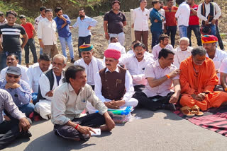 Rawat Samaj protest against ADA action in Ajmer