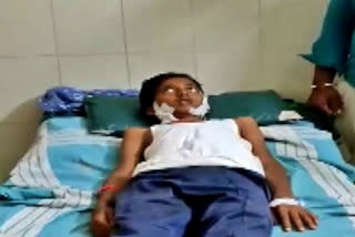 Leopard attacks a 15 year old boy in Mandya district Karnataka