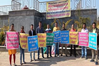 Nursing unemployed Youth March to Secretariat