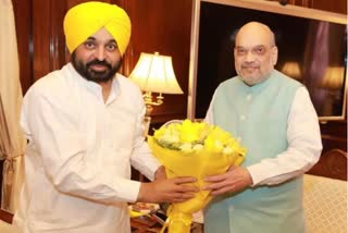 Punjab CM Meets HM Amit Shah