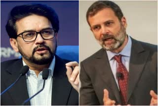 Anurag Thakur hits back Rahul Gandhi over Congress leader claims regarding Pegasus Spyware