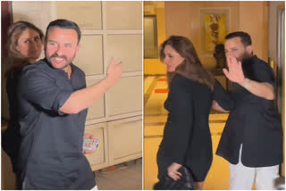 Saif Ali Khan has a funny reaction to paps following him and Kareena, says 'aap hamare bedroom mein aajaiye'