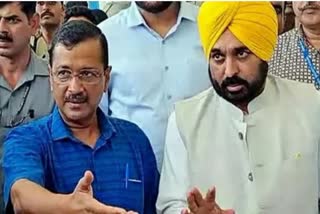 Arvind Kejriwal and Bhagwant Mann