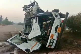 Eight dead, over 20 injured in bus-truck collision in Ambala, Haryana