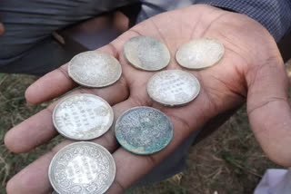 Victorian era coins recovered