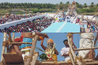 Maha Kumbhabhishekam ceremony after 750 years in 2000 years old Sivan temple