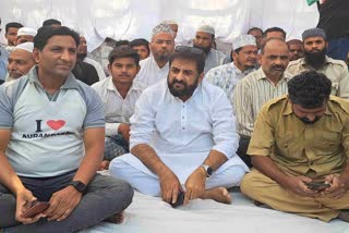 AIMIM hunger strike over renaming Aurangabad