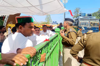 Sarpanch protest in Panchkula Punjab-Haryana High Court order to open Panchkula-Chandigarh road