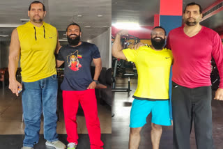 WWE World Champion The Great Khali enters Sandalwood  Great Khali  Great Khali enters Sandalwood  Sandalwood  WWE  ദി ഗ്രേറ്റ് ഖാലി  ഗ്രേറ്റ് ഖാലി  Kendada Seragu  Rocky Somli  ഭൂമി ഷെട്ടി  മാലാശ്രീ  റോക്കി സോംലി  കെൻഡഡ സെറാഗു  Kendada Seragu movie  Great Khali in Kendada Seragu movie  സാൻഡൽവുഡിൽ അരങ്ങേറ്റം കുറിക്കാൻ ഗ്രേറ്റ് ഖാലി  Malashri  ഗ്രേറ്റ് ഖാലി കന്നട സിനിമയിൽ