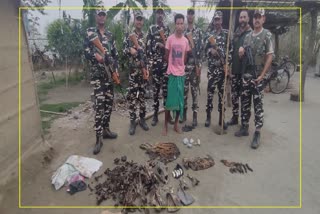 Tiger skin recovered at Bijni